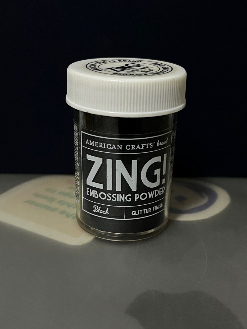 Embossing powder, alphabet stamps, Hobbies & Toys, Stationery & Craft ...