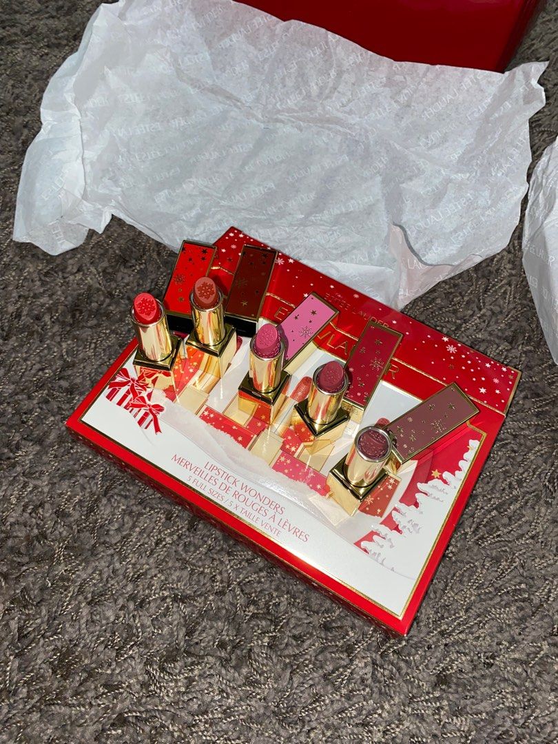 Estee Lauder Limited Edition Lipstick Wonders 5 Full Sizes, Beauty