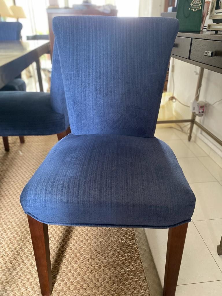 Extendable Dining Table + 8 chairs, Furniture & Home Living, Furniture