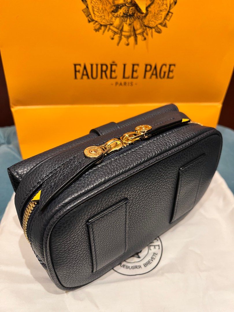 Faurē Le Page Knight Belt/Bumbag in Paris Blue Color- Brand new, Luxury,  Bags & Wallets on Carousell