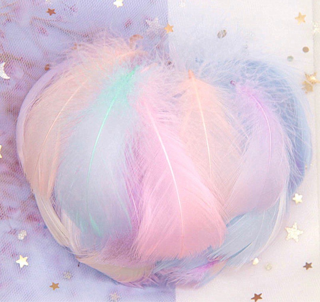Feathers plume for craft (take all) (Category: Craft Supplies & Tools) located in Quezon City. Submitted by ava_ghail (Listing ID 1209786341, Image 1). Description: Feathers for take all only Macaron mix Pink Light Brown .