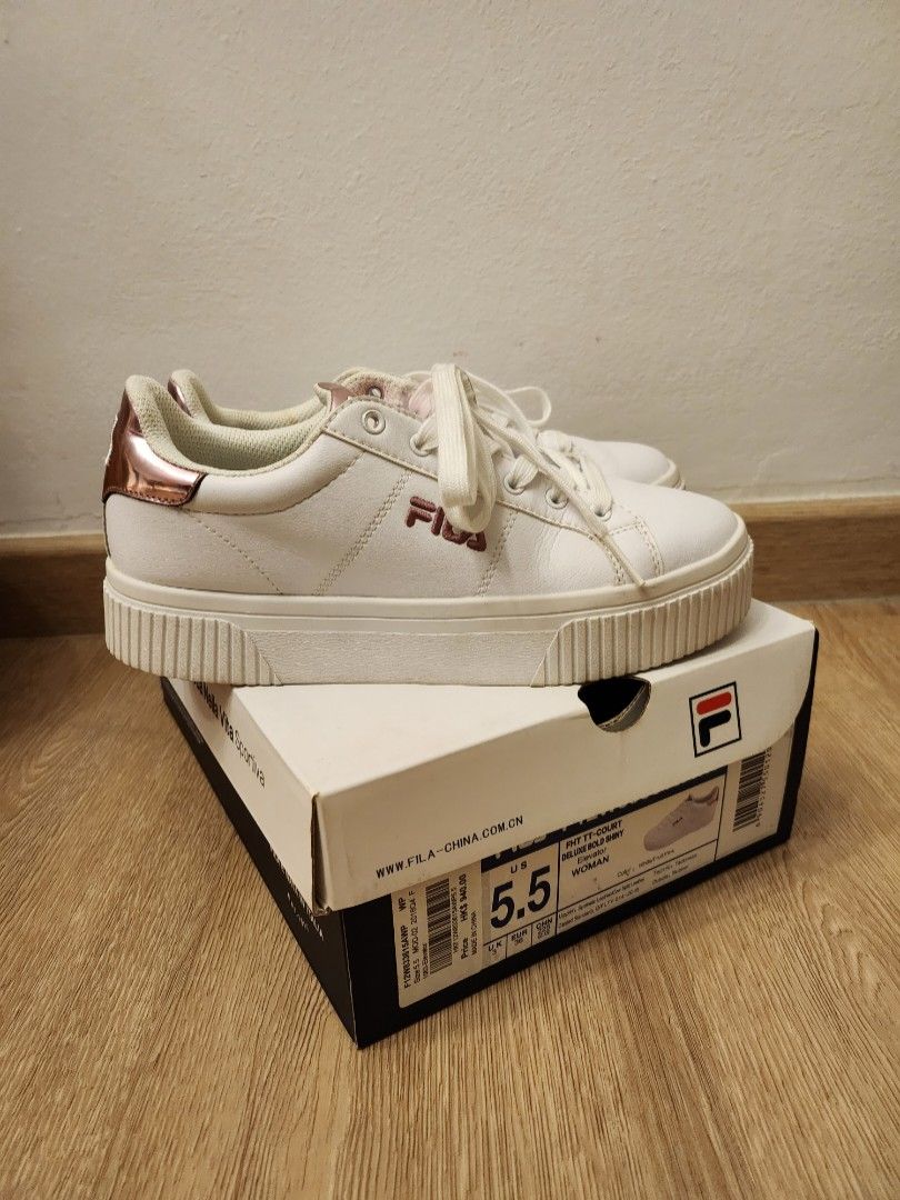 Fila Elevator Deluxe Bold Shiny Women s Fashion Footwear