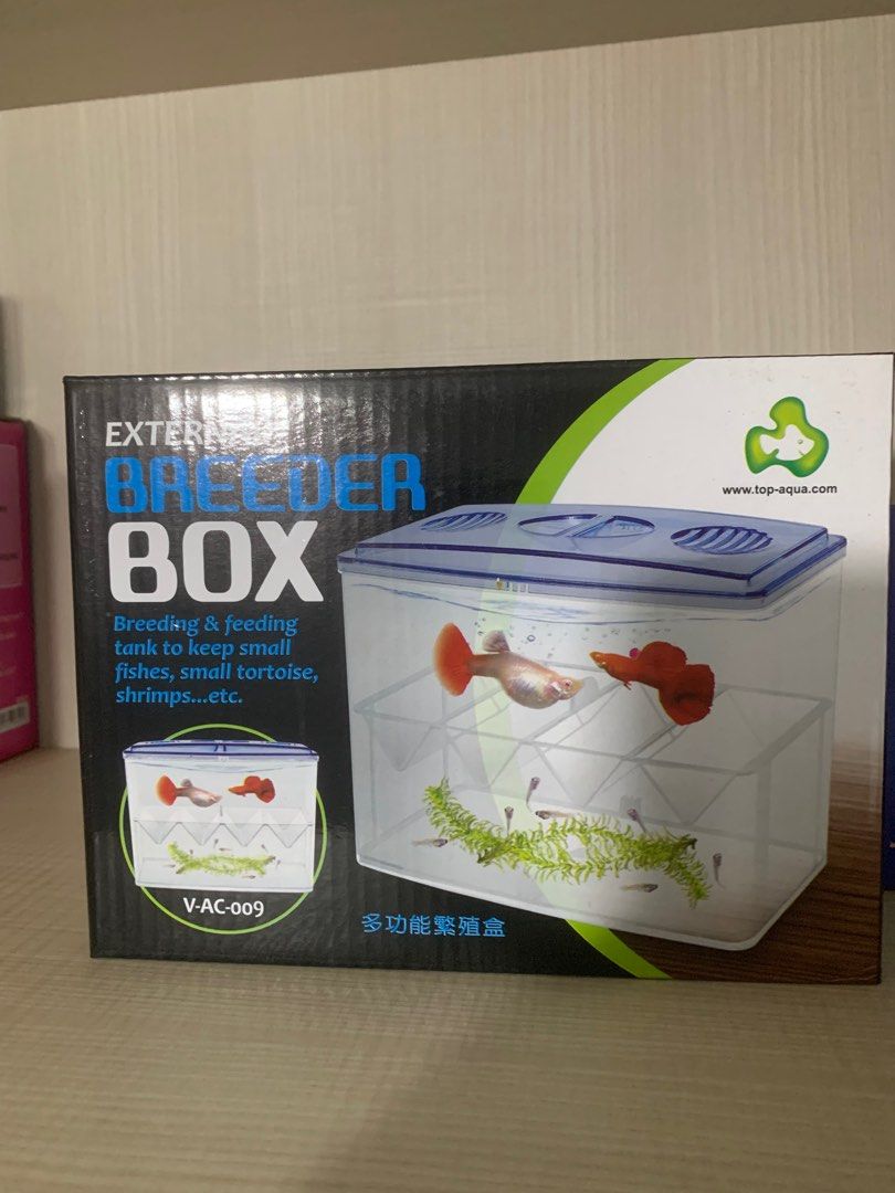 Fish breeder box. hatchery tank, Sports Equipment, Fishing on Carousell