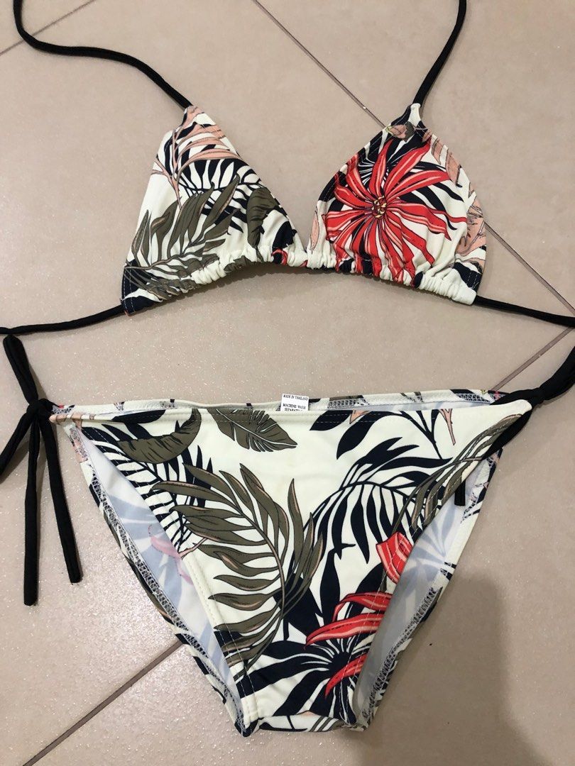 Floral String Bikini (from Bangkok), Women's Fashion, Swimwear, Bikinis