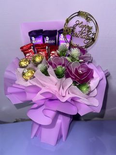 Flower bouquet for birthday
