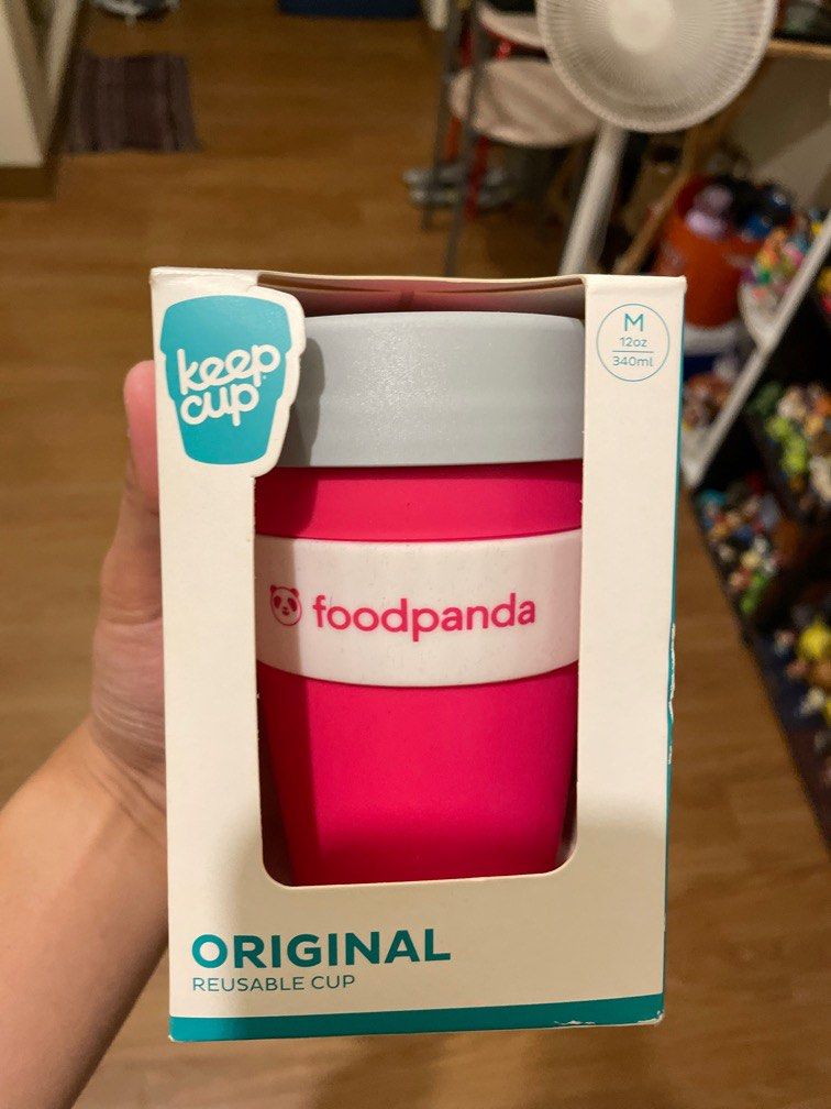 Food Panda x Keep Cup (Category: Water Bottles & Tumblers) located in Mandaluyong City. Submitted by wayby (Listing ID 1209717738, Image 1). Description: Limited edition Collaboration Tags: klean kanteen, stanley, hydroflask, aquaflask.