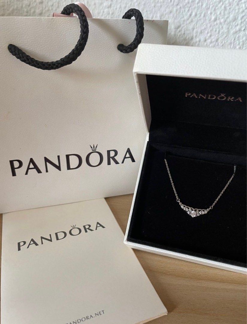 Full set Pandora Tiara Necklaces Women s Fashion Jewelry