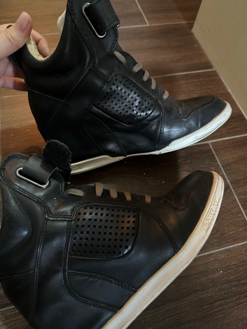 G star shoes with heels Women s Fashion Footwear Boots on Carousell