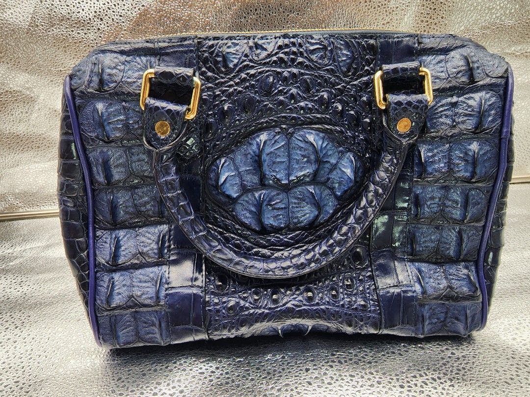 Genuine crocodile leather bag discount