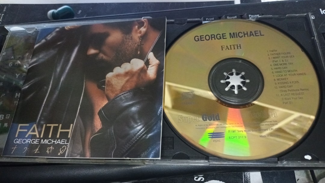 GEORGE MICHAEL FAITH SUPER GOLD CD COLLECTION 金碟澳洲版CD MADE IN