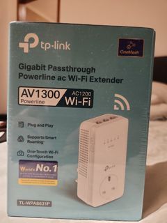 TP-LInk Gigabit passthrough Powerline ac WiFi Extender