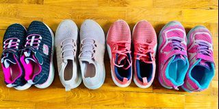 Girls running shoes US size 1.5-2.5