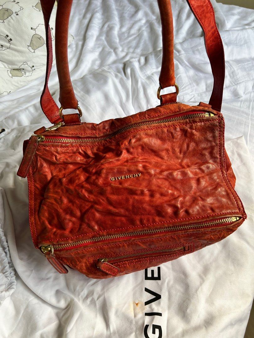 Givenchy Pandora red medium Luxury Bags Wallets on Carousell