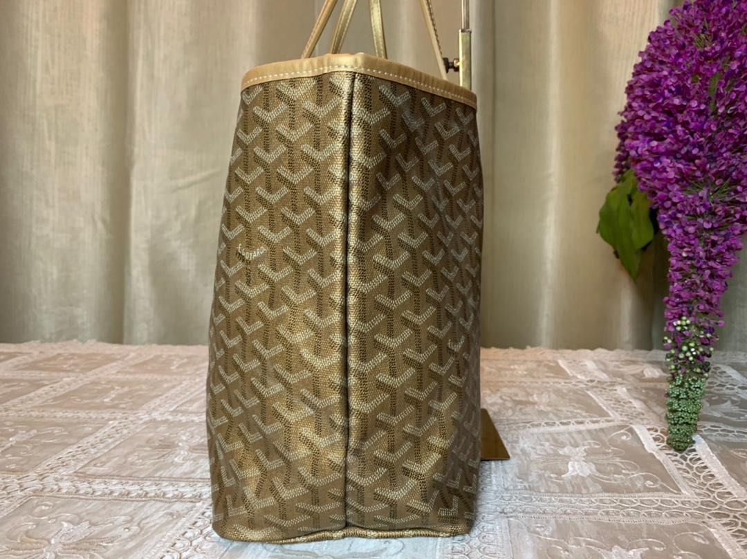 Goyard gold outlet tote