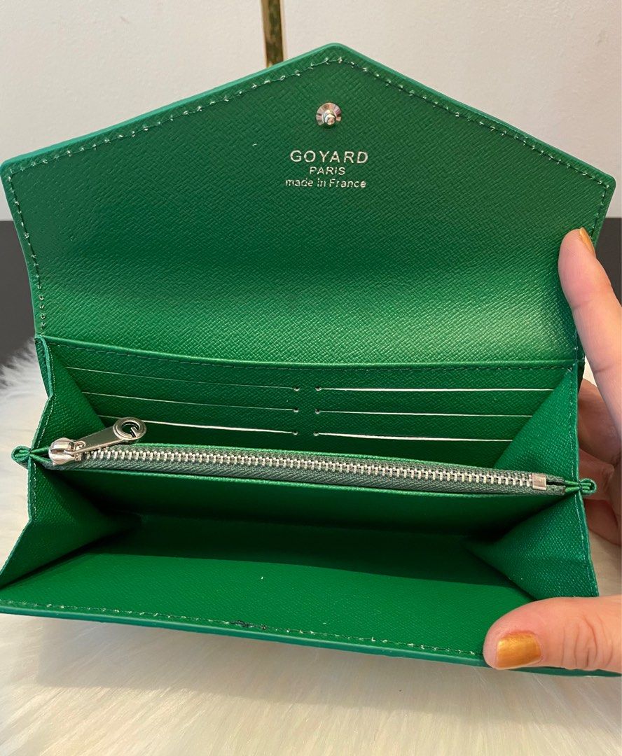 Goyard envelope shop wallet