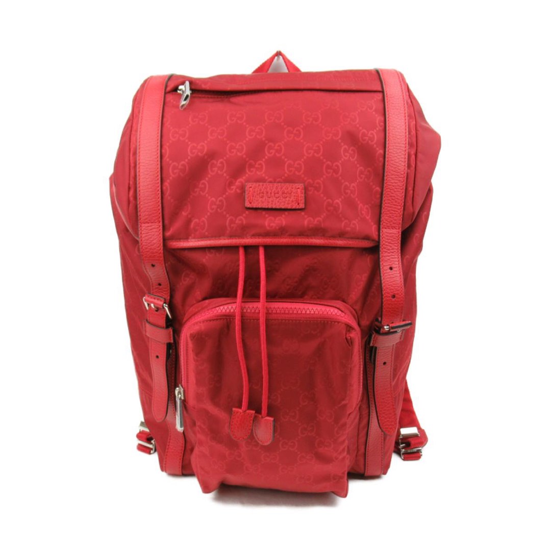 All red gucci backpack outlet