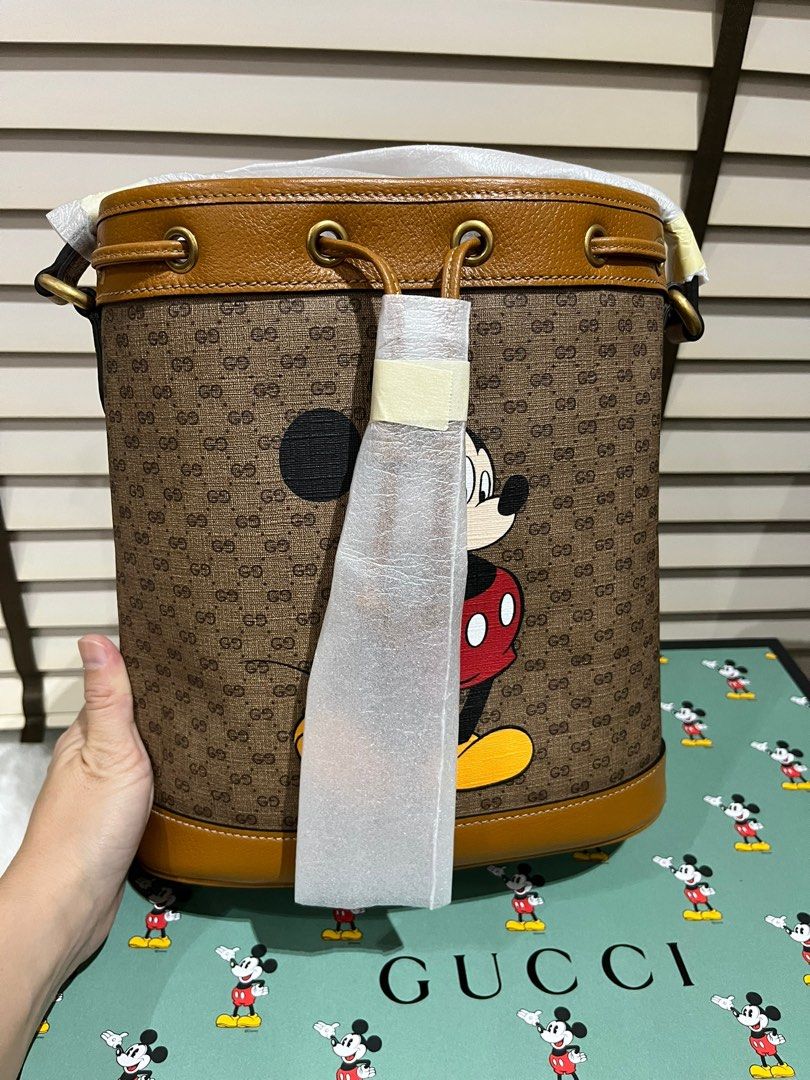 Gucci x best sale disney bucket bag