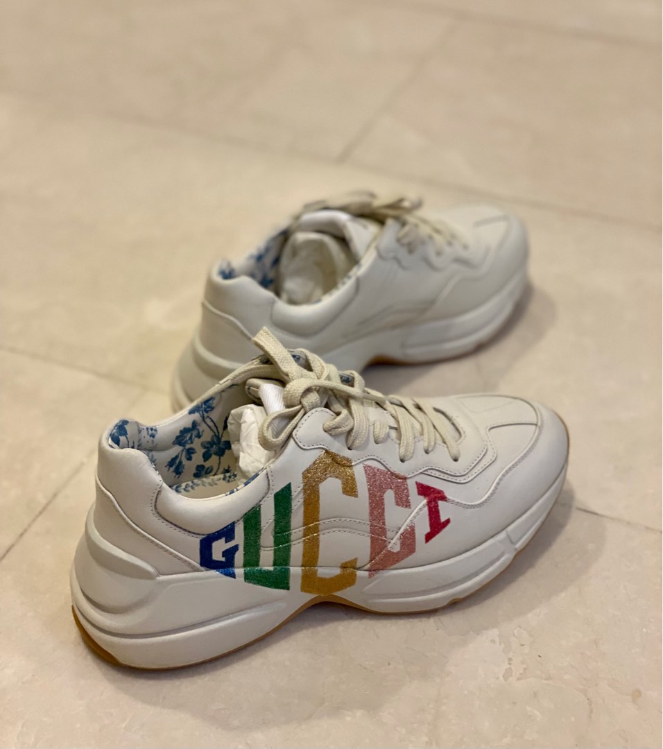 Gucci online glitter rhyton