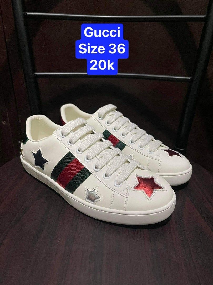 Gucci sneakers (Category: Flats & Sandals) located in Quezon City. Submitted by graciasluxurybag (Listing ID 1209670668, Image 1). Description: .