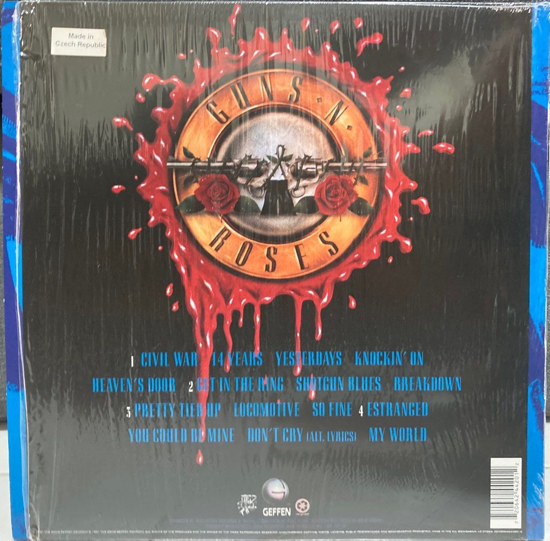 Guns N Roses vinyl Use Your Illusion 2. GNR Double LP, Hobbies & Toys ...