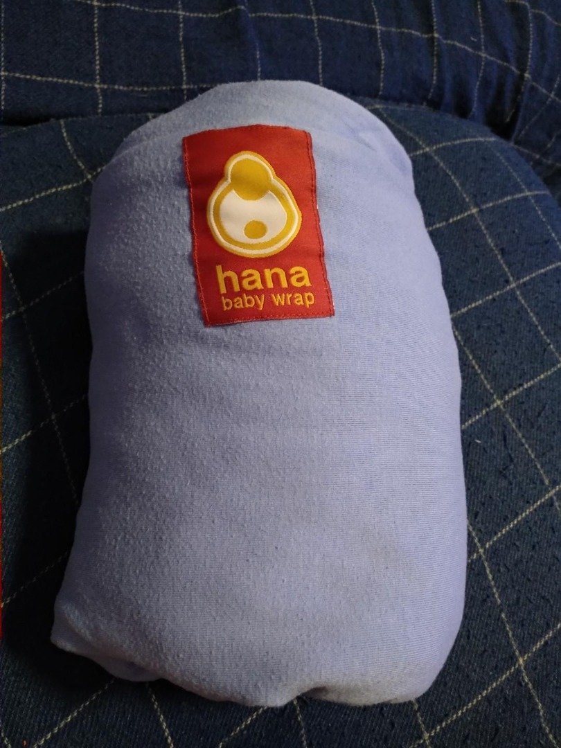 Hana Baby Bamboo Wrap in Sky colour, Babies & Kids, Going Out, Carriers