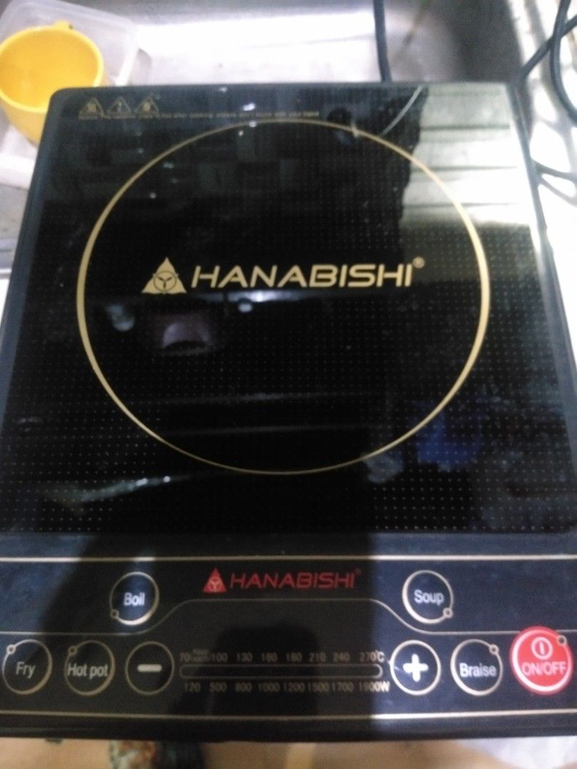 Hanabishi Induction Cooker, TV & Home Appliances, Kitchen Appliances