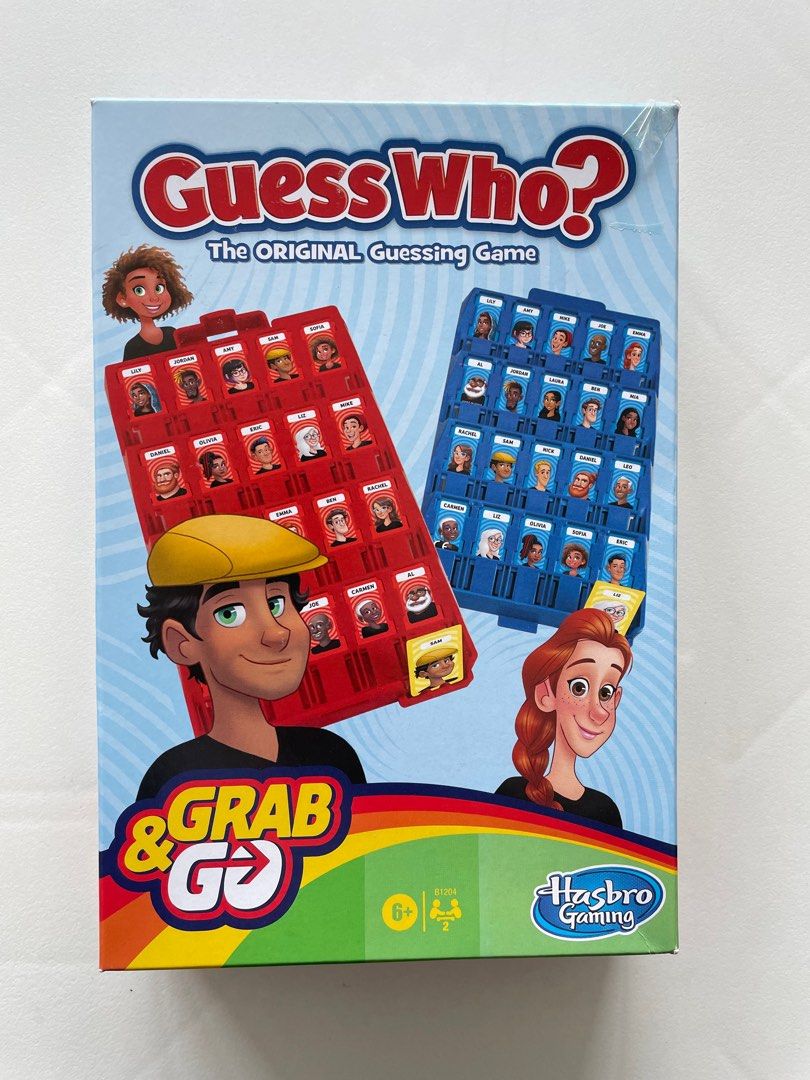Guess who game travel top