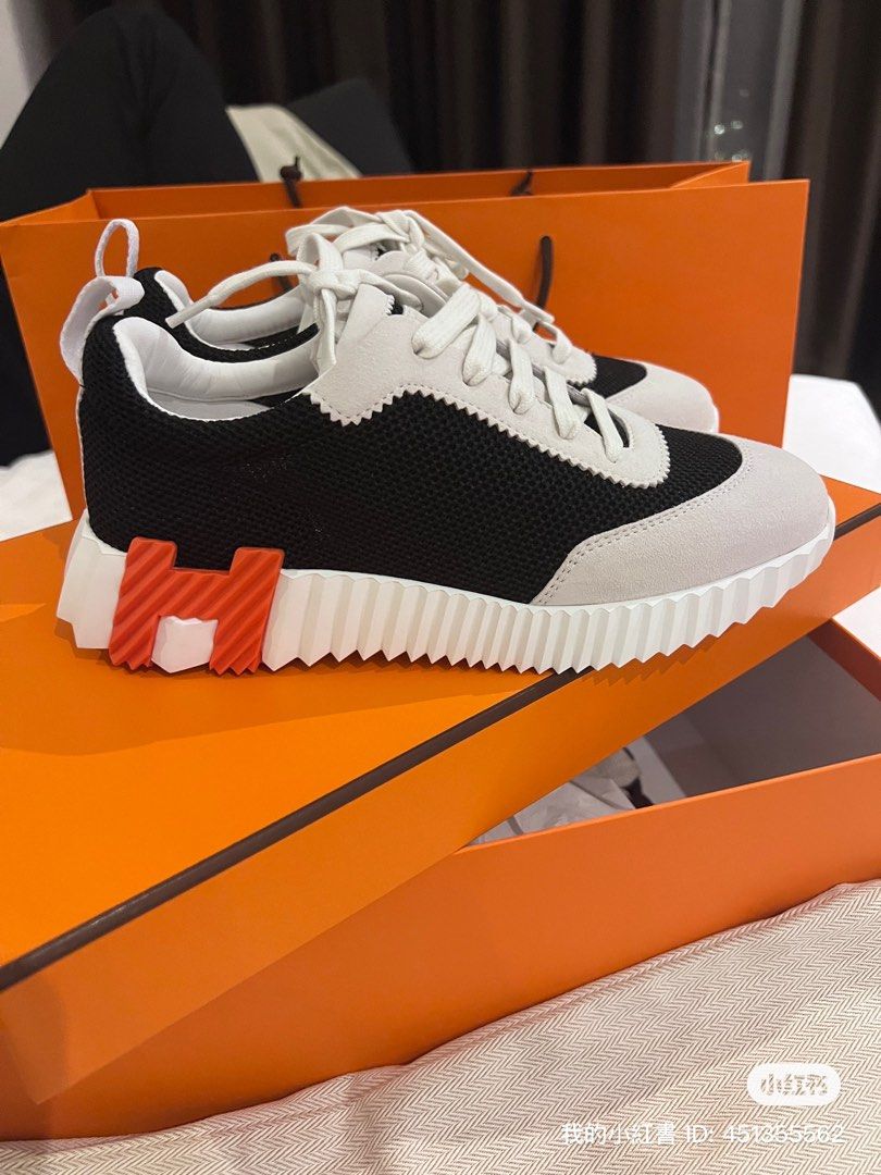 Hermes sneakers orange best sale
