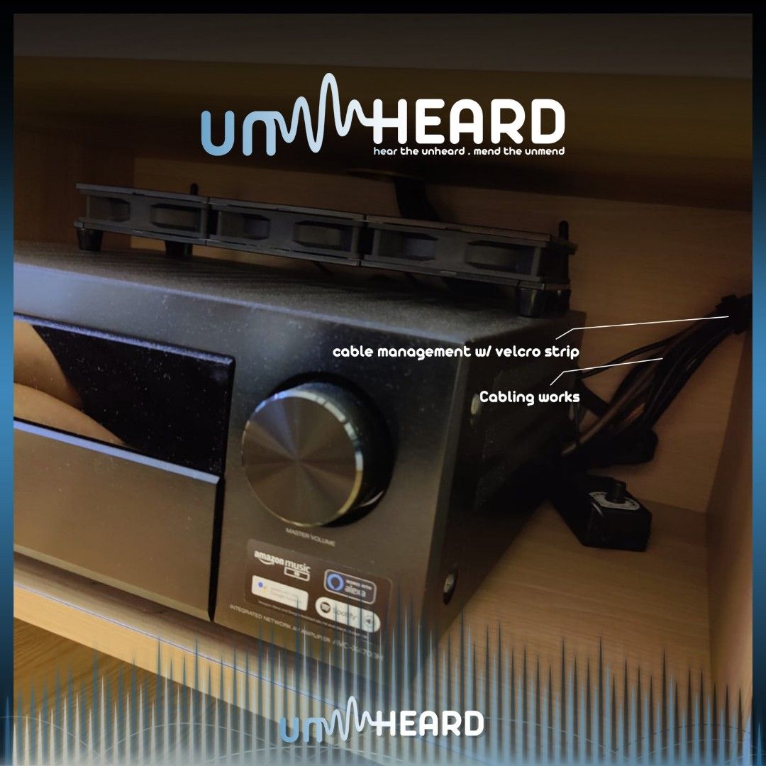 Home theater setup and calibration service Home Theatre AV receiver