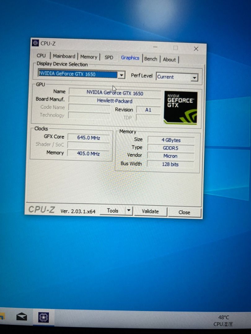 Gtx 1650 online 5gb