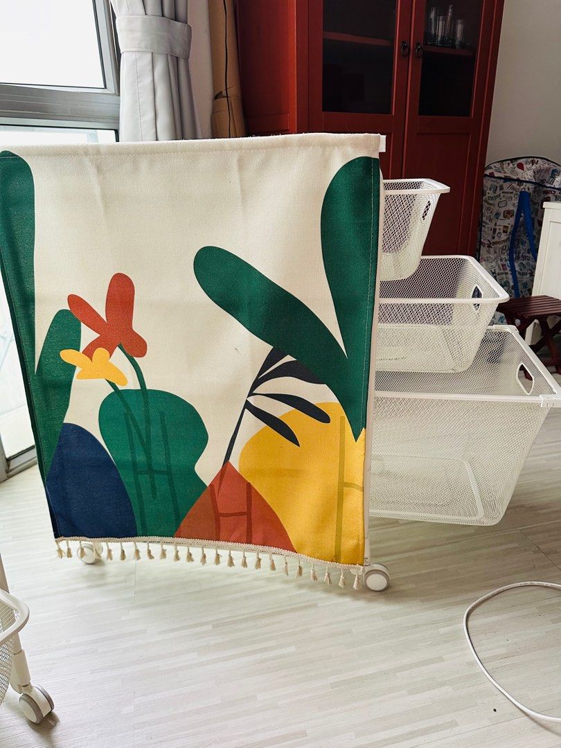 IKEA Chest of drawers / rack with wheels, Furniture & Home Living