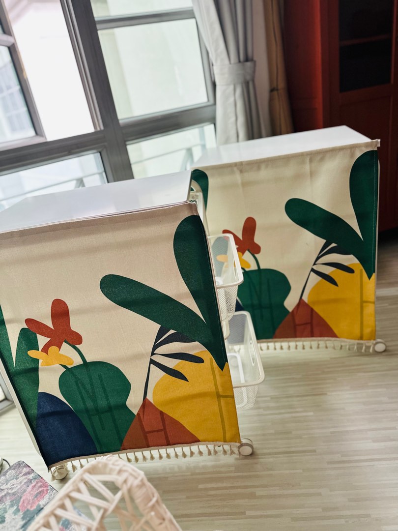 IKEA Chest of drawers / rack with wheels, Furniture & Home Living