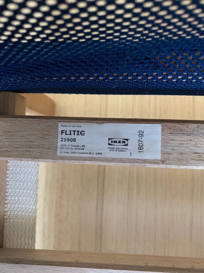 Ikea Crib FLITIG Complete Set (Discontinued item)/Ikea Baby Cot/Ikea