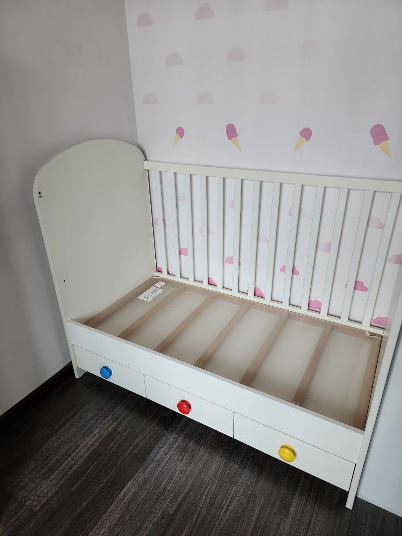 IKEA gonatt Cot Crib Children bed, Babies & Kids, Baby Nursery & Kids