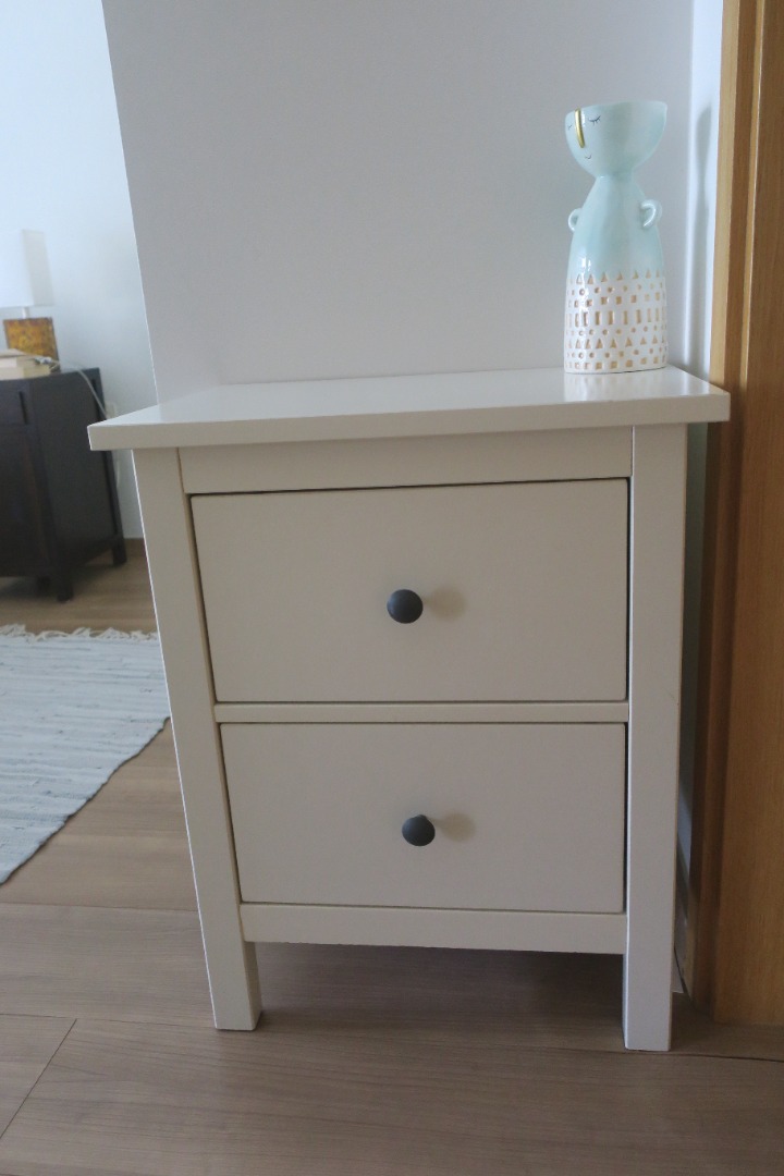Ikea Hemnes Bedside Table, Furniture & Home Living, Furniture, Tables