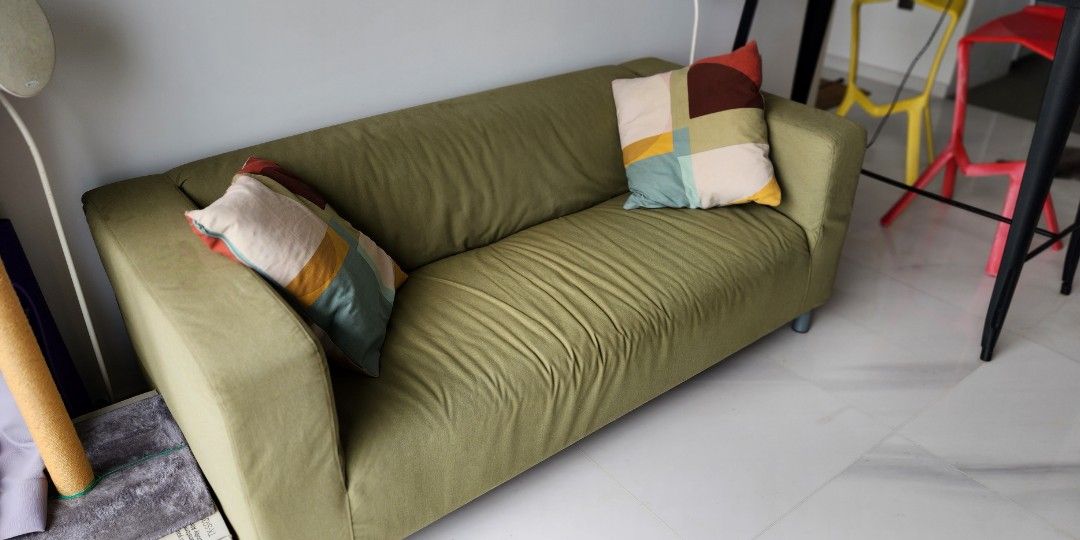 IKEA Klippan 3seater sofa, Furniture & Home Living, Furniture, Sofas