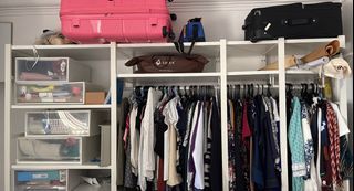 IKEA open system cabinet