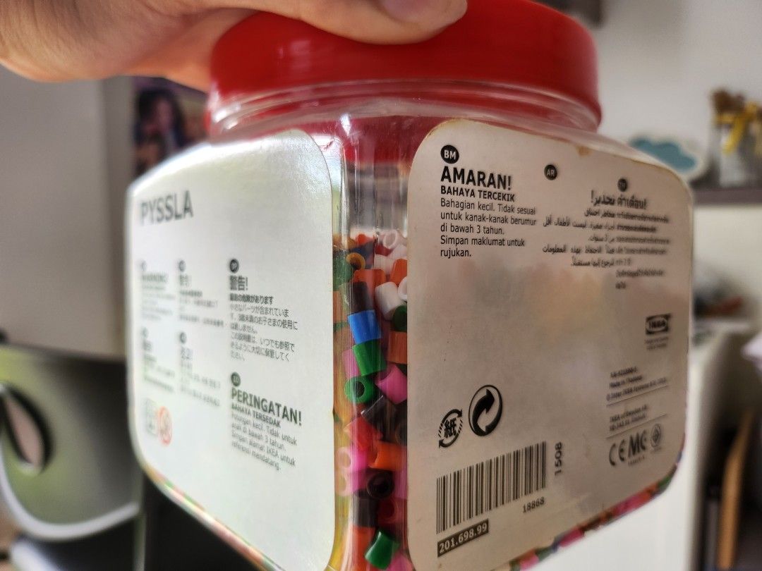 ikea pyssla beads / perler beads / ironon beads, Hobbies & Toys