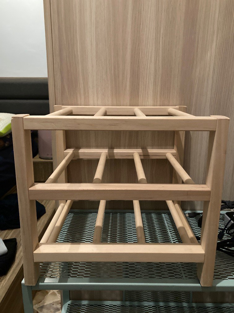 Ikea wine rack 9 bottles, TV & Home Appliances, Kitchen Appliances