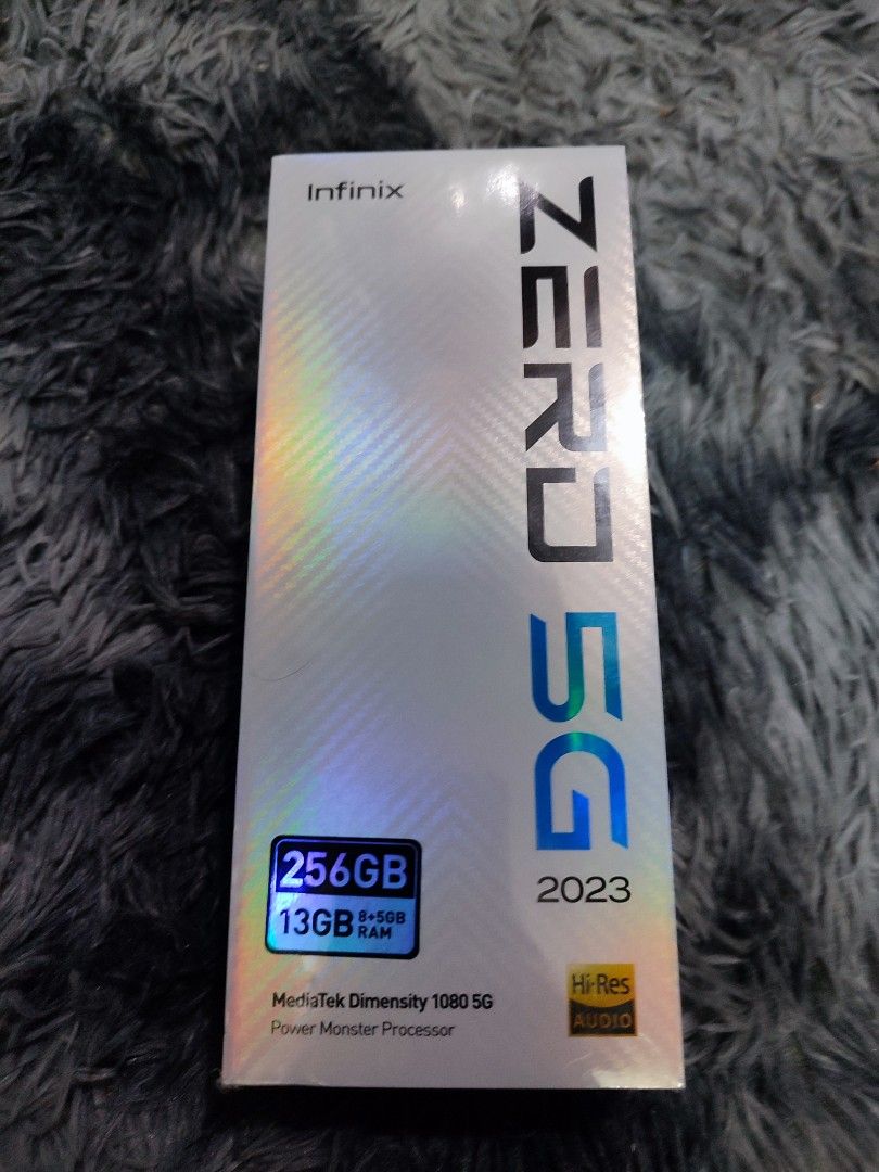 Infinix Zero 5g 2023 (Category: Android Others) located in Marikina City. Submitted by janecanuaregaspi52498 (Listing ID 1209700153, Image 1). Description: Brandnew Sealed Original Loc Sampaloc Manila.