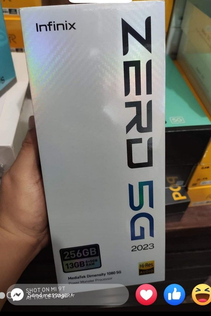 Infinix Zero 5g 2023 (Category: Android Others) located in Marikina City. Submitted by janecanuaregaspi52498 (Listing ID 1209700153, Image 3). Description: Brandnew Sealed Original Loc Sampaloc Manila.