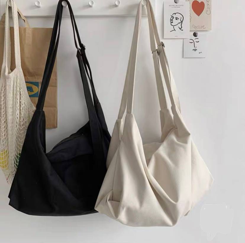HIGH QUALITY LARGE CAPACITY Unisex cross body tote shoulder sling bag korean japan style men s women s Women s Fashion Bags Wallets Cross body Bags on Carousell