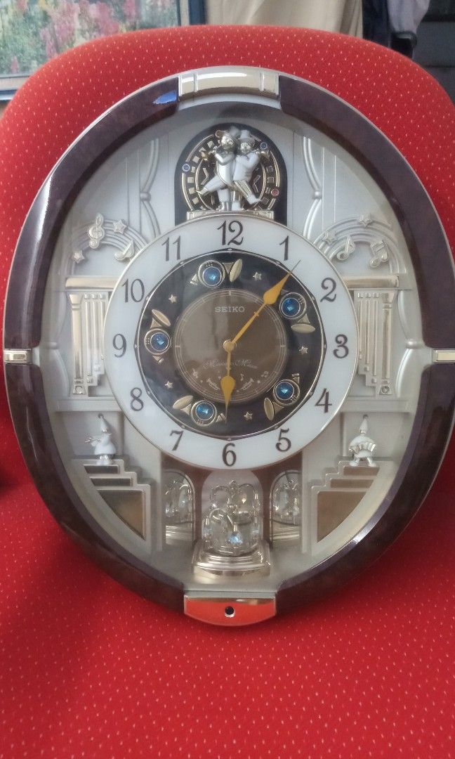 Jam Dinding Seiko Music Melody Antik Jam Perhiasan di Carousell