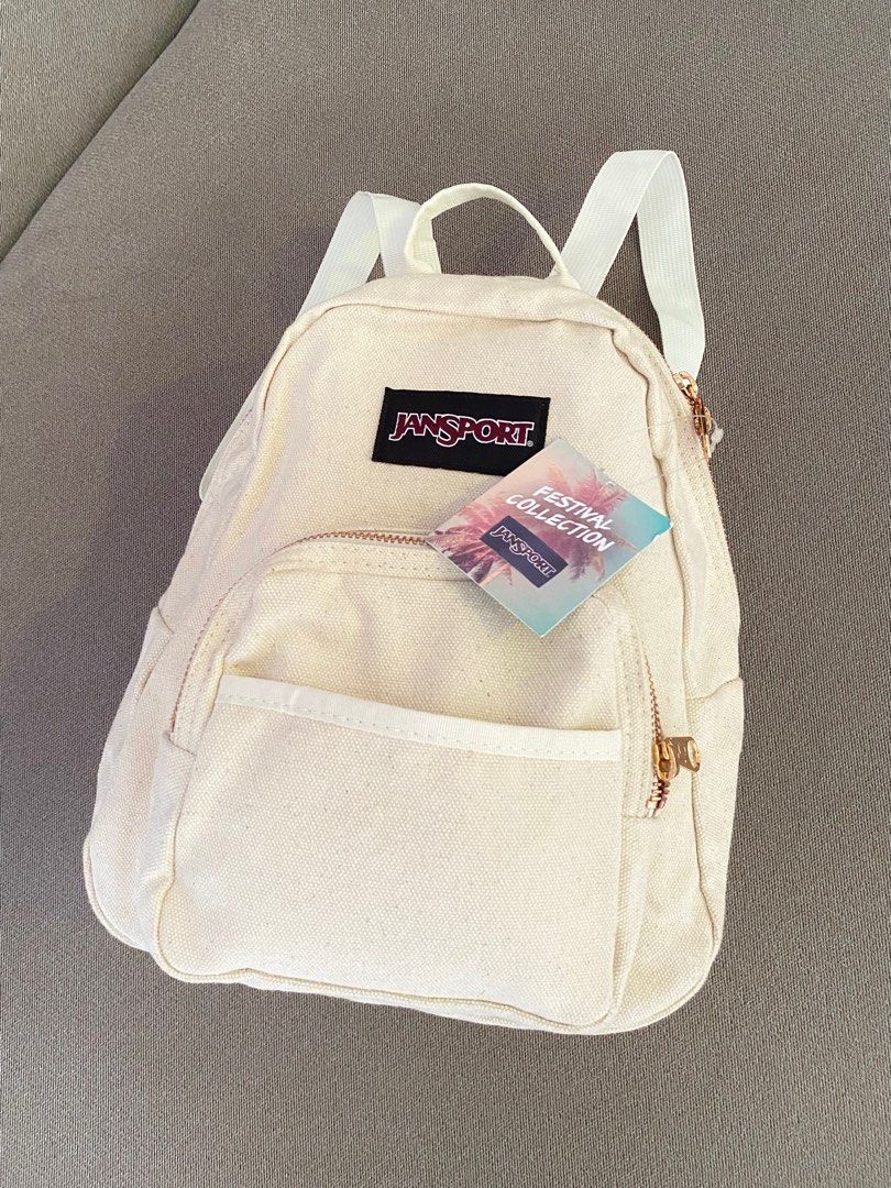 Jansport mini 2025 backpack rose gold