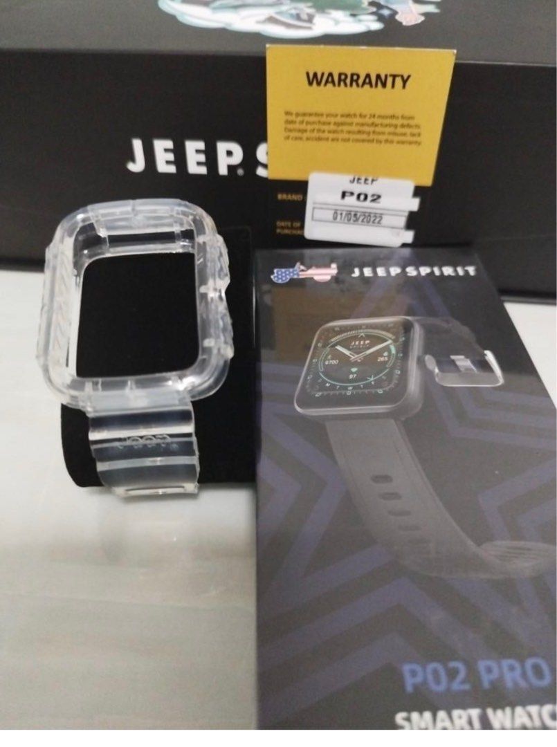 jeep spirit p02 pro smart watch