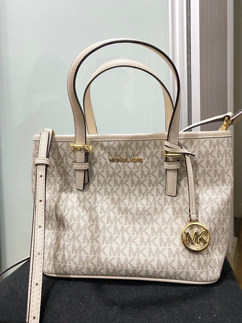 Jet set travel small logo 2025 tote