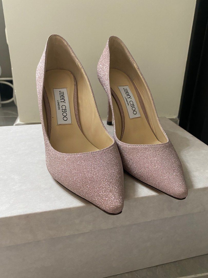 Jimmy Choo Romy 85 Ballet Pink Carousell