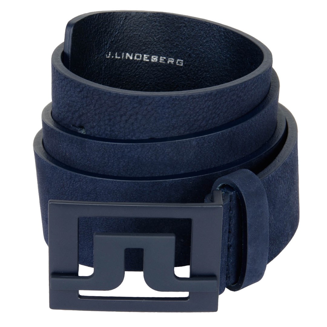 Ceinture Homme J.Lindeberg 47,5 X 1,5 Pouces - Blanc Et Bleu Marine, état Correct