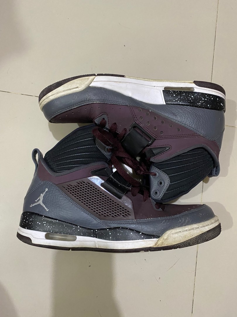 Jordan flight burgundy hot sale
