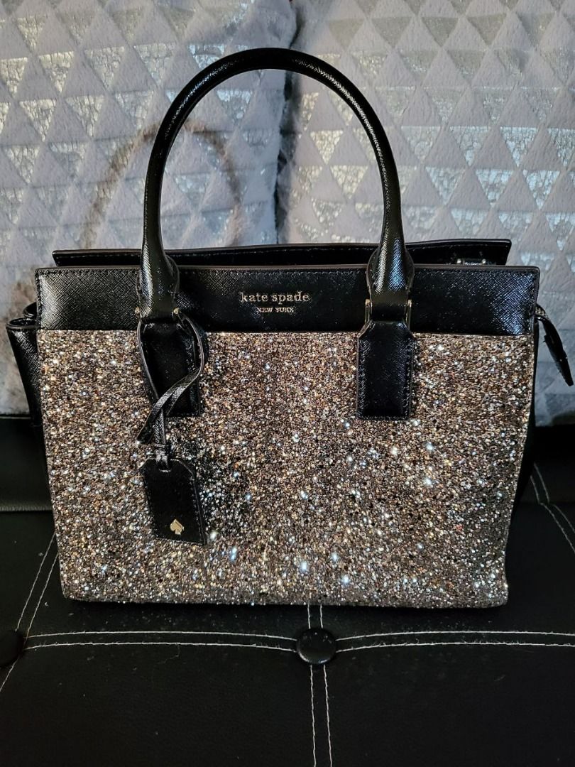 Kate spade cameron glitter top medium satchel